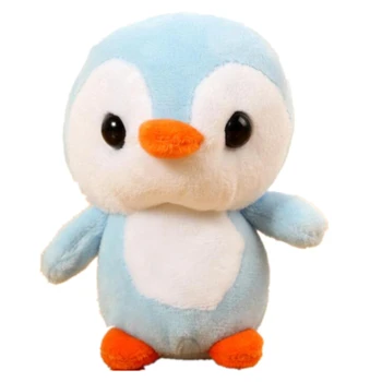 50PCS Mielas 4Colors Pasirinkimas - Mažai 10CM Pingvinas Pliušinis Lėlės , Įrašykite Žavesio Įdaryti Vestuvių Dovana Žaislas