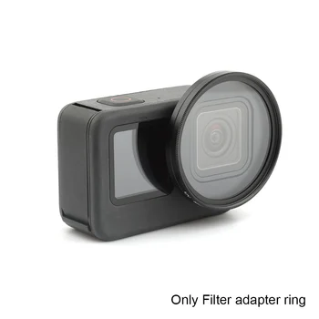 52mm Filtro Adapterio Žiedas Veiksmų Fotoaparato Profesionalių UV Objektyvas Su Raktu Aksesuarų, Įrankių Praktinių Nardymo Gopro Hero 9