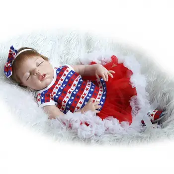 57CM Lėlės reborn Visą silikono kūno realus atgimsta kūdikių mergaitės berniukai miega lėlės vonia lėlės vaikams dovanos bebe žaislai bonecas