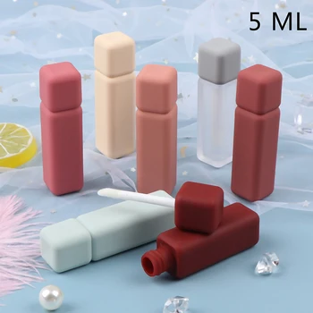 5ML Universalus Tuščias Lūpų Glazūra Vamzdis Lūpų Vamzdelį Lūpų Kosmetikos Sandarus Konteineris Nešiojamas Daugkartinio naudojimo Aplikatoriaus