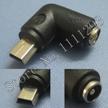5vnt/daug Adapteris Įkrovimo Vadovas 5.5X2.1 Ruožtu Mini USB Sąsaja DC Kabelis Adapteris Jungtis, MP3 MP4 MP5 ir t.t ( Alkūnė )
