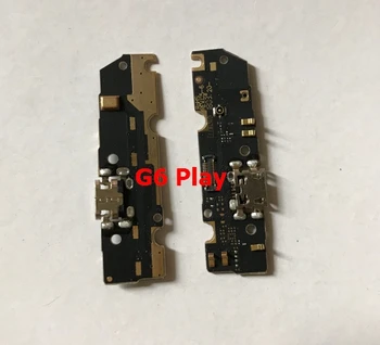 5vnt Nauji Įkroviklis Port USB Apmokestinimo Motorola moto G6 žaisti Doko Jungtis Užbaigti Flex kabelis Pakeitimo Dalis
