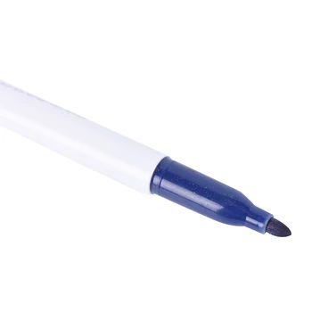 5vnt/Set White Valdybos Maker Pen Lenta, Žymeklis, Skysta Kreida Trinamos Maker Pen Office Mokyklos Tiekimo su Lenta Trintukas