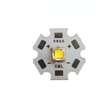 5X CREE 5050 LED XML2 U2/U3 10W / įsigyti LED lustas su 20mm vario plokštelės nemokamas pristatymas