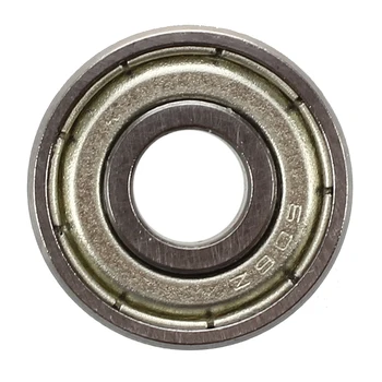 606Z 6 x 17 x 6 mm, Metalo Miniatiūriniai Rutuliniai Guoliai su giliais 5 Vnt