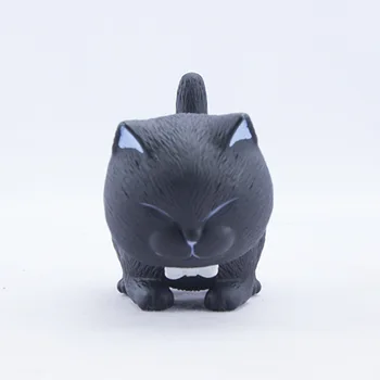 8 Rūšių Mielas Riebalų Voverė Katė Nuleidimo su Belling Sėdi su maža katytė ant galvos Kūrybos Japonija Katė Gyvūnų Duomenys žaislai dovana