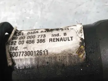 8200456386/6900000773/3455609/vairavimo užtrauktukas Renault ESPACE IV (JK0) (2002-0) GRAND ESPACE DYNAMIQUE 1 metai GARA