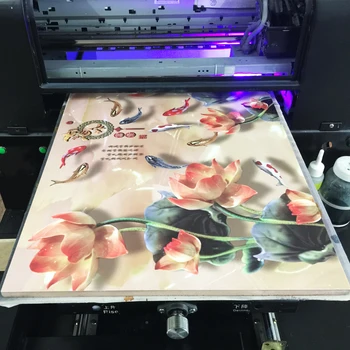 A3UV bortinis spausdintuvas nedidelis mobiliojo telefono dėklas 3D iškilumo tekstilės skaitmeninė spausdinimo mašina drabužių spalvų spausdinimo mašina