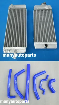 Aliuminio radiatorius + ŽARNA KAWASAKI KXF250 KX250F KX 250F 2011-2016 2012 2013 2016