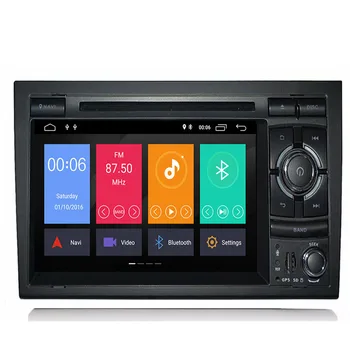 Android 10.0 Automobilių Radijo DVD Multimedijos Grotuvas Stereo Audi A4 2002 -- 2008 B5 B6 B7 GPS AutoRadio Navigacija galvos Vienetas