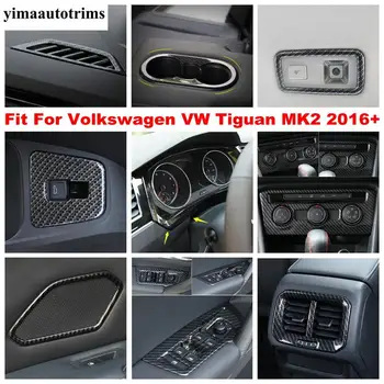 Anglies Pluošto Interjero Volkswagen VW Tiguan MK2 2016 - 2020 AC Oro Kondicionavimo Skydelis / Stogas Skaitymo Šviesos Lempos Dangtelio Apdaila