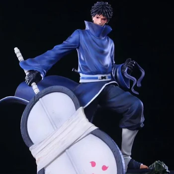 Anime NARUTO GK Statula Uchiha Obito PVC Veiksmų Skaičius, Modelis Žaislai 27CM