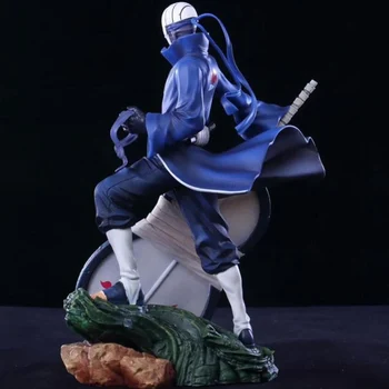 Anime NARUTO GK Statula Uchiha Obito PVC Veiksmų Skaičius, Modelis Žaislai 27CM