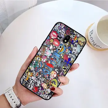 Anime One Piece Modelis TPU Minkštas Telefono dėklas Samsung Galaxy J2 PREMJERO J2Pro2018 J4 Plius J5 PREMJERO J6 J7 J737 nuimama danga