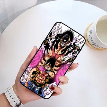 Anime One Piece Modelis TPU Minkštas Telefono dėklas Samsung Galaxy J2 PREMJERO J2Pro2018 J4 Plius J5 PREMJERO J6 J7 J737 nuimama danga