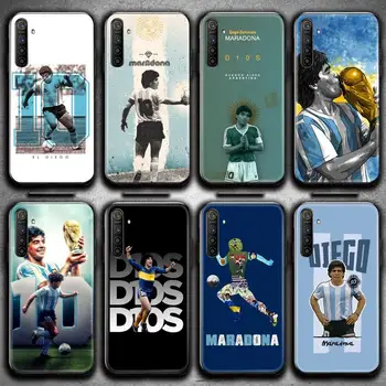 Argentinos Diego Armando Maradona 10 Telefoną Atveju KOLEGA Realme 6 Pro Realme C3 5 Pro C2 RENO2-Z A11X XT