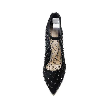 ASUMER 2020 mados pavasario rudens batai moteris nurodė, kojų zip verstos odos batai, aukštakulniai batai kristalų elegantiškas batai