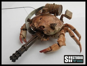 [Atsargų] Duzhens SH STUDIJA W2019 Krabų vežime krabų bako žalia Gatling gun Tūrio.1 dervos GK