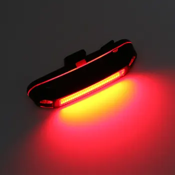 Atsparus vandeniui 30 LED Dviračių Uodega Lemputė Įspėjimo Lemputė USB Įkrovimo Raudonas Mirksintis