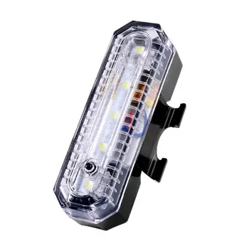 Aubtec Dviračių Šviesos Lauko USB Įkrovimo Kalnų Dviračių užpakalinis žibintas Naktį Jojimo Saugos Įspėjamieji žibintai Dviračių LED Dviračiu iš Naujo