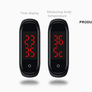 Aukštos Kokybės smart apyrankė V8 fitness tracker kūno temperatūra, širdies ritmas smart žiūrėti kontrolės sporto, muzikos pk iwo9 116plus