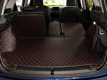 Aukštos kokybės! Specialių kamieno kilimėliai BMW 2 Serija F45 2018-patvarus linijinių krovinių įkrovos kilimai 2 Serijos Iki 2016 Nemokamas pristatymas