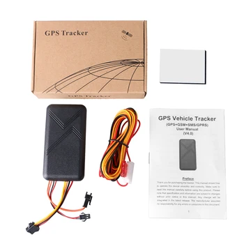 Automobilinis GPS Seklys GT06 Transporto priemonės Sekimo Prietaiso GSM GPRS Rasti Kovos Vagystės Parama 9-75V Built-in Vibratorius Jutiklis
