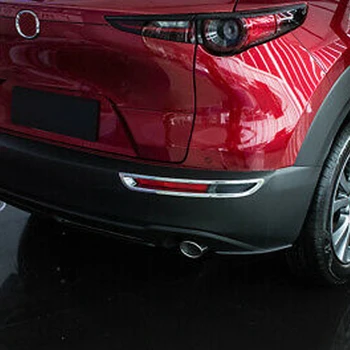Automobilio Galinis Rūko Žibintas Padengti Apdaila Lipduką Galinio Buferio Apdailos Lempa Mazda CX30 CX-30 2020 m.