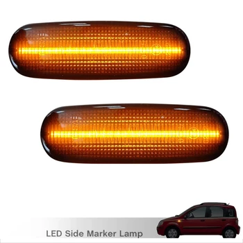 Automobilio Pusėje Žymekliai, LED Teka Indikatorius Dinamiškas Posūkio Signalo Lemputė už 