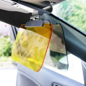 Automobilio Saulės Skydelis Anti-glare Saulės Įrodymas Dvejopo naudojimo Kartų Apversti Žemyn skėtį nuo saulės Extender Automobilių Reikmenys, Auto Vairavimo Saugumui