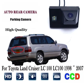 Automobilių Atsarginės automobilių Stovėjimo aikštelė Kamera Toyota Land Cruiser LC 100 LC100 1998 ~ 2007 Galinio vaizdo Atvirkštinis Atvirkštinis Fotoaparatas / Integruotas