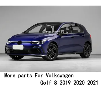 Automobilių Cover Stick Apdaila Nerūdijančio Plieno Durelių Vidinė Rankena Dubenį Rėmo Dalis Gaubtų 4pcs VW Volkswagen Golf8 Golfo 8 2019 2020 2021