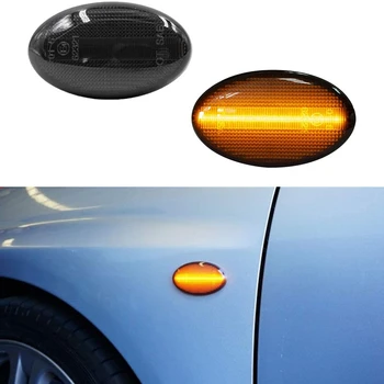Automobilių Eilės LED Šoniniai Gabaritiniai Objektyvas Posūkio Signalo Lemputė Subaru Impreza WRX ST 02-07 84401SA001
