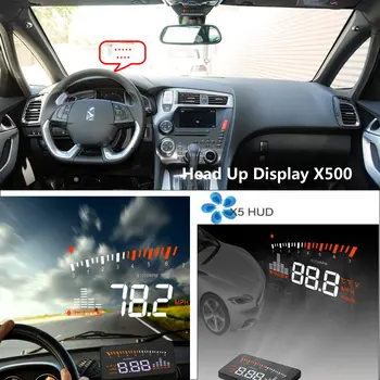 Automobilių HUD Head Up Display Už Hyundai Terracan 2010-2020 Metų Automobilis Naujas X500 HUD Ekranas Virsual Projektorius Automobilių Elektronikos Priedai