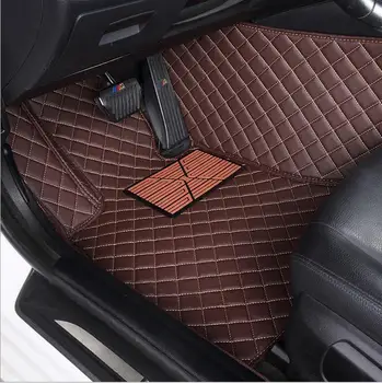 Automobilių kilimėliai priedų haval h6 vandeniui odos automobilio stiliaus automobilių kilimų automobilių kilimėliai aksesuaras tapis voiture