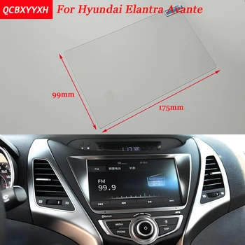 Automobilių Lipdukas 8 Colių GPS Navigacijos Ekrano Plieno Apsauginė Plėvelė HYUNDAI Avante Kontrolės skystųjų kristalų (LCD) Ekranas, Automobilio Stiliaus