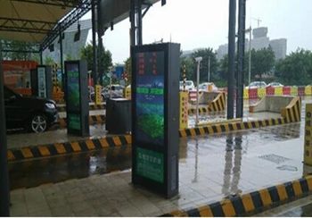 Automobilių stovėjimo aikštelė stotis checkpoint laukiamasis 42inch 55inch 65inch HD reklamos žaidėjų Led lcd ekranai, Reklamos Ekranai