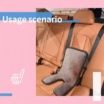 Automobilių Sėdynės Padengti Šildymo USB Automobilinis Kūdikio Anglies Pluošto Veidrodėliai Šildomos Sėdynės Padengti Šildymo Pagalvėlė Šilčiau Padas Rūšių Vaikams
