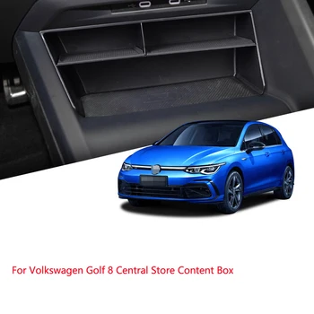 Automobilių vidaus apdaila, porankiai, Konsolės konteinerių laikymo dėžutė Pertvarkyti reikmenys Volkswagen Golf 8 Centrinė Parduotuvė Turinio Langelis