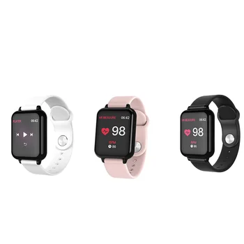 B57 Smart Watch Vyrai Moterys SmartWatch Fitness Tracker Apyrankę Širdies ritmo Monitorius kelis sporto režimas Smart Juosta, Skirta 