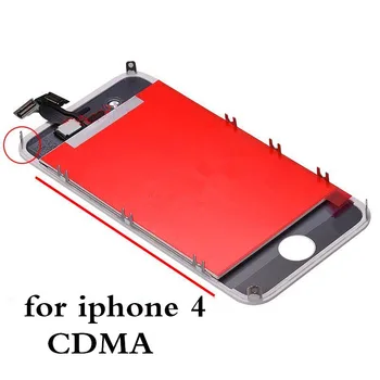 Bandymo Klasės AAA+++ LCD Ekranas iPhone 4S, 4 GSM, CDMA LCD Jutiklinis Ekranas skaitmeninis keitiklis Asamblėjos Pakeitimas LCD Ekranas Pantalla