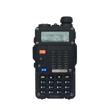 Baofeng UV 5RT Walkie Talkie Du Būdu Radijo dviejų dažnių VHF UHF CB Radijo amador Medžioklės FM siųstuvas-imtuvas UV-5RT Interphone