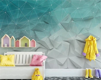 Beibehang tapetų sienos, 3 d Šiaurietiško minimalizmo abstrakčių linijų geometrinių tapetai kambarį, TV foną, sienos behang