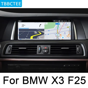 BMW X3 F25~2017 NBT Android gps navigacijos, Multimedijos grotuvas IPS HD Ekranas, Stereo automobilio originalaus Stiliaus Autoradio