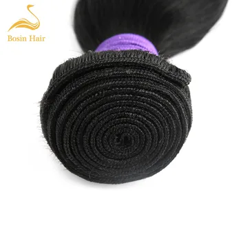 Bosin Kūno Bangos Plaukai Ryšulių Brazilijos Plaukų Pynimas Ryšulių Natūralių Spalvų Žmogaus Plaukų Komplektus Remy Hair Extension