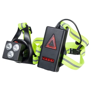 Bėgiojimas Veikia Šviesos USB Įkrovimo Reguliuojamos šviesą Atspindinčios Juostelės Žibintuvėlis Ataugų Pėsčiomis Lauko Saugos Naktį Led