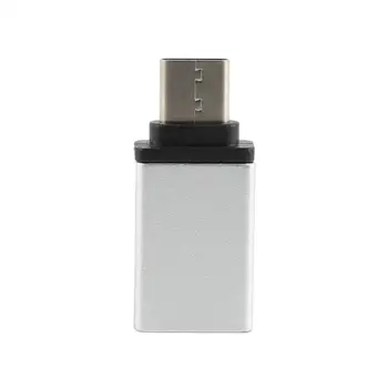 C tipo Vyrų Adapteris Su USB 3.0 Moterų Konverteris OTG Funkcija USB 3.0 Aukso ir Skiedra OTG Duomenų Sinchronizavimo Adapteris, Skirtas Macbook TSLM1