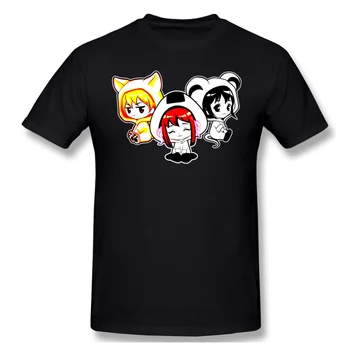 Chibi Atsitiktinis Marškinėlius Vyrų Drabužiai Karšto Pardavimui, Vaisių Krepšelio Tohru Honda Yuki Kyo Soma Anime Medvilnės, O Kaklo marškinėliai 2020 m.