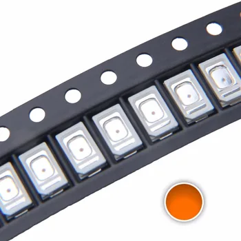 Chip LED diodų 5730 SMD super ryškus LED granulių žalia rausva oranžinė violetinė raudona geltona šviesa paviršinio montavimo LED diodas,500pcs/daug