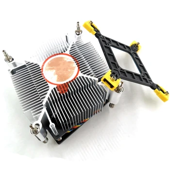CPU Aušintuvo Aušinimo Ventiliatorius 1366 2011 1155 4-Pin linija Temperatūros Kontrolės ir Greičio Kontrolės Radiatorių už X58 X79